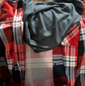 Plaid hoodie